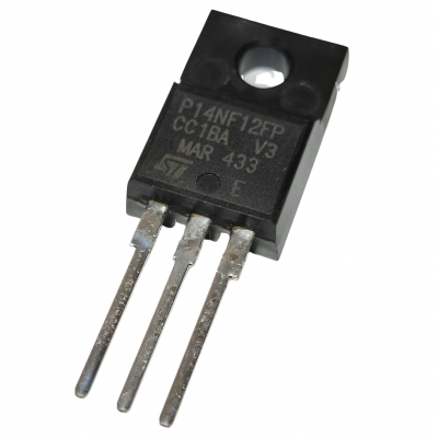 Transistor MOSFET C-N 14A 120V TO-220PF STP14NF12FP  P14NF12FP